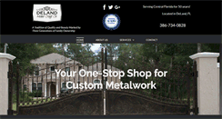 Desktop Screenshot of delandmetalcraft.com